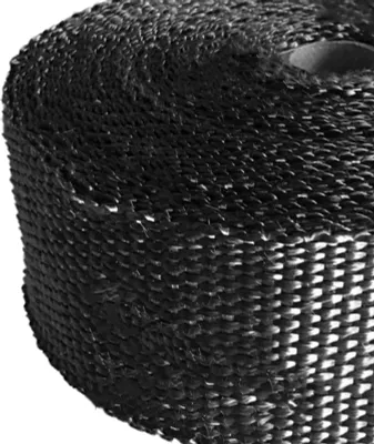 Productafbeelding van 5 meter hitteschildband voor motorfietsen, uitlaatpijpen, warmte-isolatietape voor auto's, offroad voertuigen, go-karts