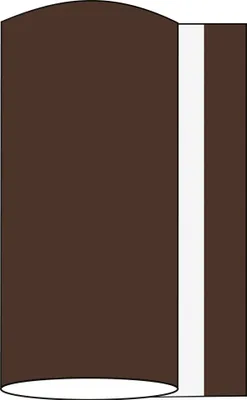 Produktbild von Airlaid Tischband Braun 20 cm x 20 m , 1 Stück - Mank