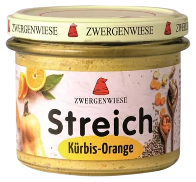Produktbild von Zwergenwiese® Kürbis Orange Streich 180 g