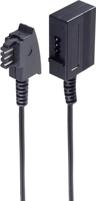 Immagine prodotto di shiverpeaks ®-BASIC-S--Prolunga telefonica, da spina TAE F a giunto TAE F, 3,0 m (BS70203)