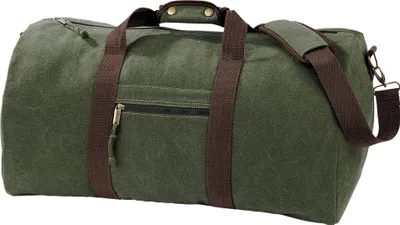 Produktbild von Quadra Segeltuch-Tasche / Reisetasche, 45 l BC767 (Einheitsgröße) (Vintage Militär Grün)