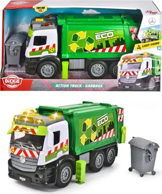 Image de Camion poubelle Mercedes 26 cm