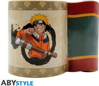 Produktbild von NARUTO - Mug 3D handle - Naruto scroll