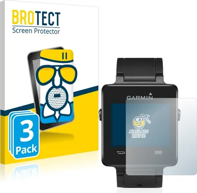 Produktbild von 3x BROTECT Entspiegelungs Schutzglas für Garmin vivoactive Schutzfolie Panzer Folie Glas Display Schutz matt