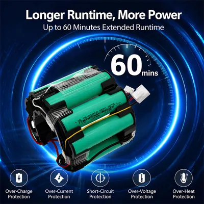 Image de TECHTEK Batterie compatible avec [AMICA] Aura VM7050 remplace 1191708, pour BP21620H