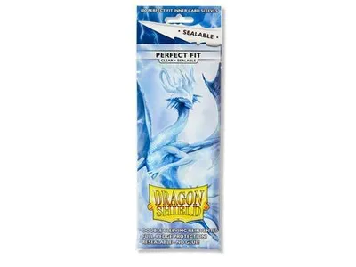 Immagine prodotto di Manicotti sigillabili Dragon Shield Standard Perfect Fit - Trasparente (100 manicotti)