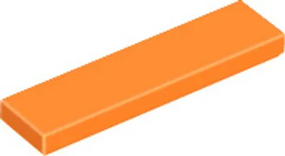 Produktbild von 250 Stück LEGO, Teil Nr. 2431, Orange (Orange)