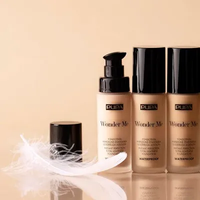 Productafbeelding van PUPA Milano Wonder Me, pompflacon, vloeistof, geschikt voor gemengde huid, droge huid, normale huid, matterend, verzachtend, medium, warme tinten