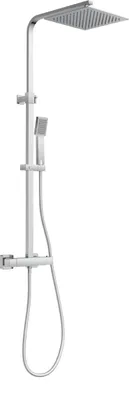 Produktbild von eisl Duschset CALVINO, Duschsystem mit Thermostat, Duschkopf mit Schlauch und Halterung