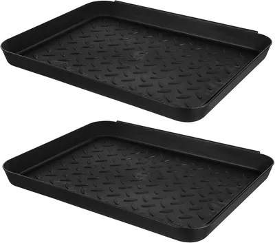 Produktbild von – 2 Bacs égouttage – Entrée – Plateau-Chaussures – polyvalent/plastique