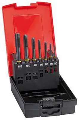 Produktbild von FORMAT Maschinengewindebohrer-Satz HSSE DIN371/376B M3-M12