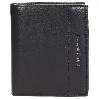 Obrázek produktu pro bugatti peněženka Nome Peněženka s klopou + zip černá černá