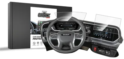 Produktbild von Keramische Autodisplayfolie 2in1 für DAF XD NGD, Grizz Protector