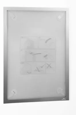 Obrázok produktu pre Durable DURAFRAME Wallpaper A3, držiak na reklamu, A3, Strieborná, Horizontálny / vertikálny, 323 mm, 446 mm