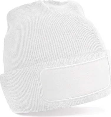 Zdjęcie produktu dla Beechfield 'Original Patch Beanie' Weiß