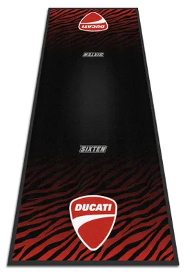 Immagine prodotto di SIXTEN Tappetino per moto Wild 95x240 - Tappetino in PVC impermeabile e antiscivolo - Protezione pavimento garage e paddock