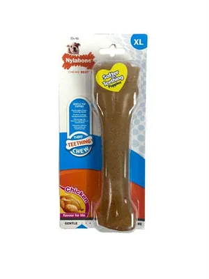 Zdjęcie produktu dla Nylabone Flexible Puppy Bone Souper Xlarge - Zabawka dla psa - Kurczak od 23kg