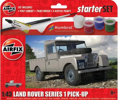 Obrázek produktu pro Starter Set auto A55012 - Land Rover Series 1 (1:43)