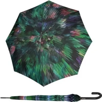 Obrázek produktu pro Knirps KNIRPS T.760 Peacock Green - elegantní holový vystřelovací deštník