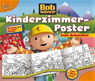 Produktbild von Bob der Baumeister Poster zum Ausmalen