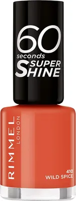 Produktbild von Oranger Nagellack 60 Seconds 410 Wild Spice Rimmel 8 ml