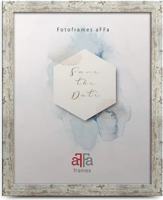 Immagine prodotto di CorniciFactory Bilderrahmen Hekla 30x40 cm Vintage White Wash RMDF HEKLA/BS 30x40