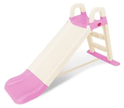 Produktbild von Doloni Kunststoffrutsche - rosa und beige