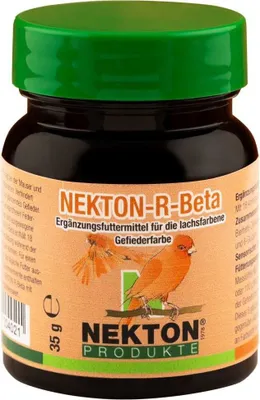 Immagine prodotto di Nekton-R Beta Shiny Feathers - Integratore vitaminico per pappagalli 35G