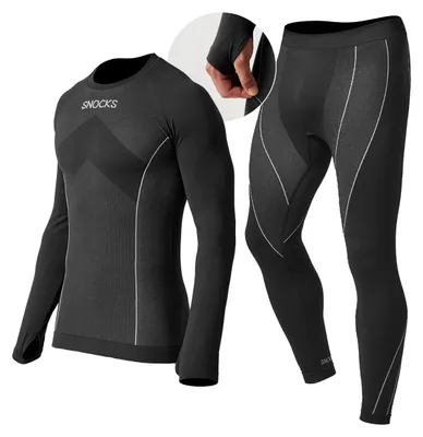 Produktbild von Snocks Thermounterwäsche Herren, extra warm & atmungsaktiv