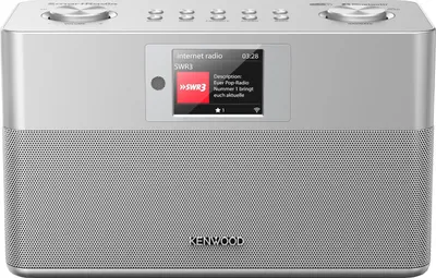 Produktbild von Kenwood CR-ST100S-S, Internet, Digital, DAB+, FM, 87,5 - 108 MHz, 174.928 239.200 MHz, PTY