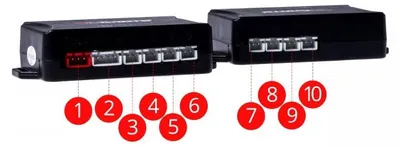 Image de Capteurs de stationnement Einparts EPP8300 pour voitures – Système de stationnement