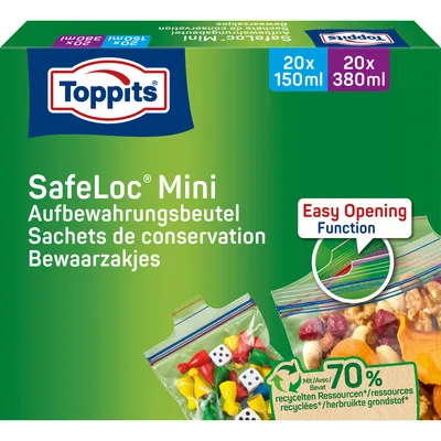 Image de Fermeture zip aromatique Toppits Mini