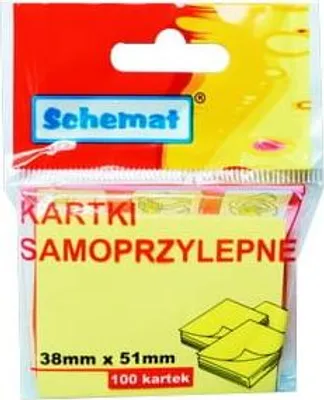 Obrázek produktu pro Samolepicí bločky 38x51mm 100ks