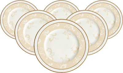Produktbild von Villeroy & Boch Ivoire Frühstücksteller ø 22,7 cm 6er Set