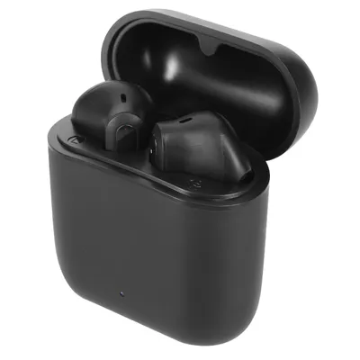 Produktbild von Akashi Bluetooth 5.0 Kopfhörer mit Ladebox, 20Std. Akkulaufzeit – Schwarz