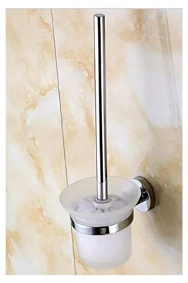 Produktbild von WC-Garnitur, WC-Bürstenhalter, Toilettenbürsten, Klobürste, Klobürstenhalter, Edelstahl, Chrome