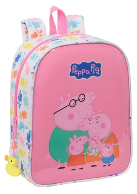 Produktbild von Safta Peppa Pig Baby Pig Mini 6l 22x27x10 Cm Rucksack Rosa Kinder Rosa One Size