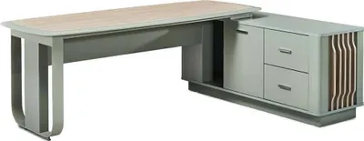 Produktbild von Eckschreibtisch Luxus Schreibtische Tisch Büro Einrichtung Tische Möbel