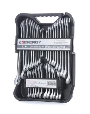 Produktbild von ENERGY Ring-Maulschlüssel-Satz NE01000SK32CIM Chrom-Vanadium-Stahl