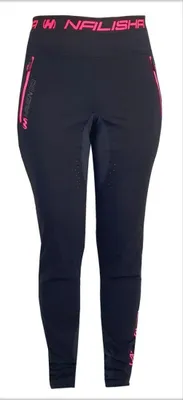 Obrázok produktu pre HAVEN Dlhé cyklistické šortky bez náprsenky - NALISHA SLIMFIT - Black/Pink XL