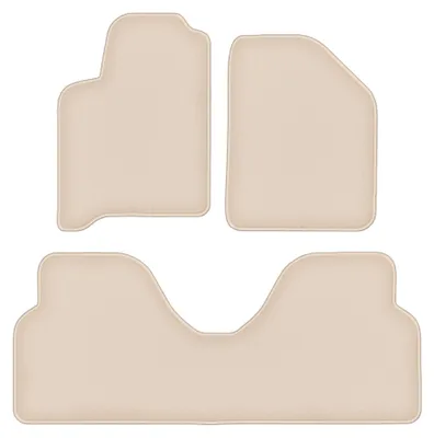 Produktbild von Velours-Fußmatten für Renault Scenic I 1996-2003 (Minivan) – 4-tlg, Beige, passgenau – Wielganizator FORTUNA