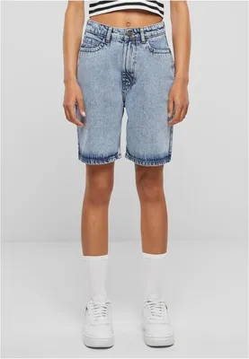 Produktbild von Damen Shorts Urban Classics Ladies 90's Bermuda, hellblau, gewaschen - Größe 26
