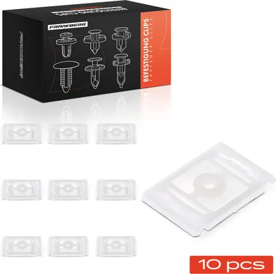 Produktbild von Frankberg 10x Befestigungsclips Zierleisten für Audi A4 8D2 A6 A8 4D2 4D8 100 4A2 A3 8L1