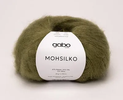 Zdjęcie produktu dla Włóczka Gabo Wool Mohsilko 4612 / oliwkowa zieleń