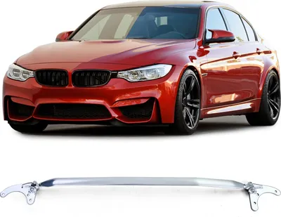 Produktbild von Aluminium Domstrebe vorne 3tlg verstellbar passend für BMW 3er F30 F31 ab 11