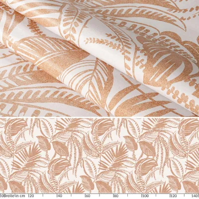 Produktbild von Tischdecke Wachstuch Ornamente Beige Robust Wasserabweisend Oval Breite 140 cm Länge 260 cm