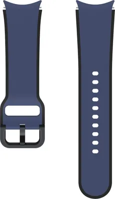 Produktbild von Samsung, Zweifarbiges Sportarmband für G Watch 4/5 Series 115 mm S/M, Marineblau