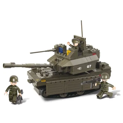 Produktbild von Sluban Bausteine Kampfpanzer 219 Steine