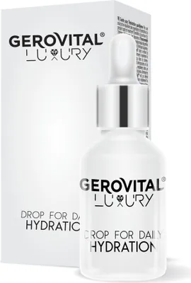 Produktbild von Gerovital Tropfen zur täglichen Feuchtigkeitsversorgung des Gesichts 15 ml für Frauen
