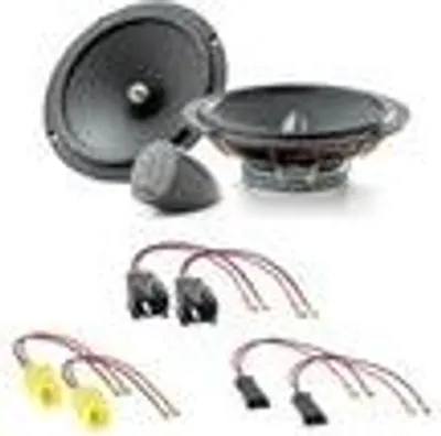 Produktbild von Focal ISU165 Lautsprecher Einbauset Peugeot 206 307 406 Coupé 407 Coupé vorne